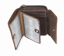 Luxusní dámská kožená peněženka B.CAVALLI - ukázka vnitřního členění.