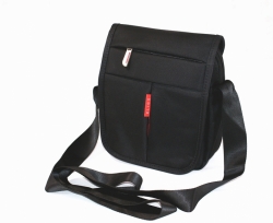 Textilní taštička - CROSSBODY, černá