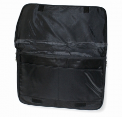 Taška pro notebook SUMATRA z textilního materiálu - odklopná přední klopa.