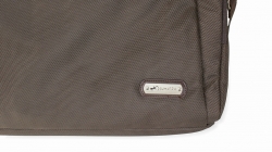 Elegantní taška pro notebook z textilního materiálu - detail materiálu.